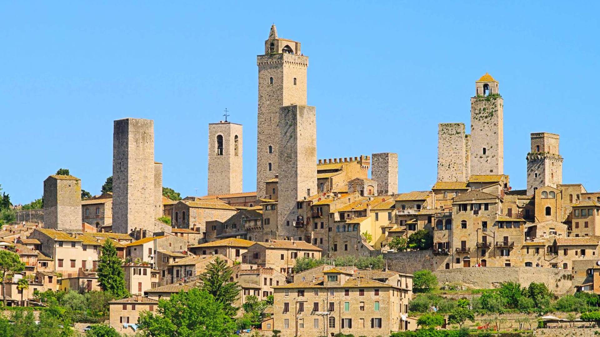 da san giminiano a volterra in bicicletta